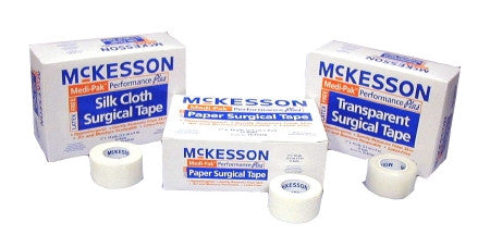 Medical Tape McKesson White 1 Inch X 10 Yard Paper NonSterile - 16-47310