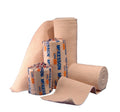 Elastic Bandage McKesson 2 Inch X 5 Yard Single Hook and Loop Closure Tan NonSterile Standard Compression - 16-1033-2