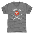 Ilya Sorokin New York I Goalie Sticks WHT