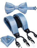 Men's Silk Suspenders Set