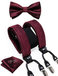 Men's Silk Suspenders Set