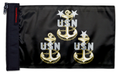 Navy Chief Petty Officers 12"x18" Forever Wave Flag for Jeep Wrangler YJ 1986-1995