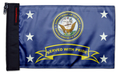 Navy Served With Pride 12"x18" Forever Wave Flag for Jeep Wrangler LJ 2003-2006