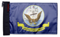 Navy 12"x18" Forever Wave Flag for Jeep Wrangler LJ 2003-2006