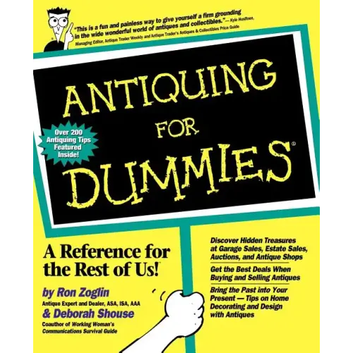 Antiquing for Dummies - Paperback