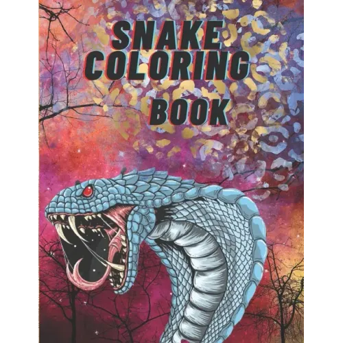Snake Coloring Book: The snake coloring book is very beautiful that everyone can buy and color - Paperback