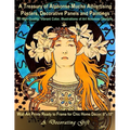 A Treasury of Alphonse Mucha Advertising Posters, Decorative Panels and Paintings, 60 High-Quality, Vibrant Color, Illustrations of Art Nouveau Design - Paperback