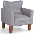 Accent Chair with Removable Cushion & Pillow for Living Room