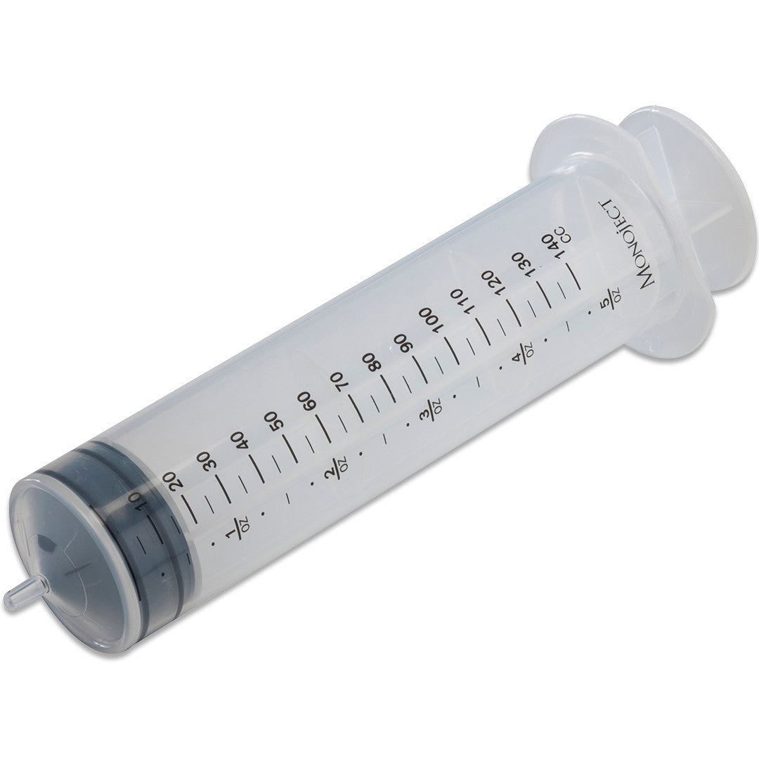 General Purpose Syringe Monoject™ 140 mL Catheter Tip Without Safety - 8881114055