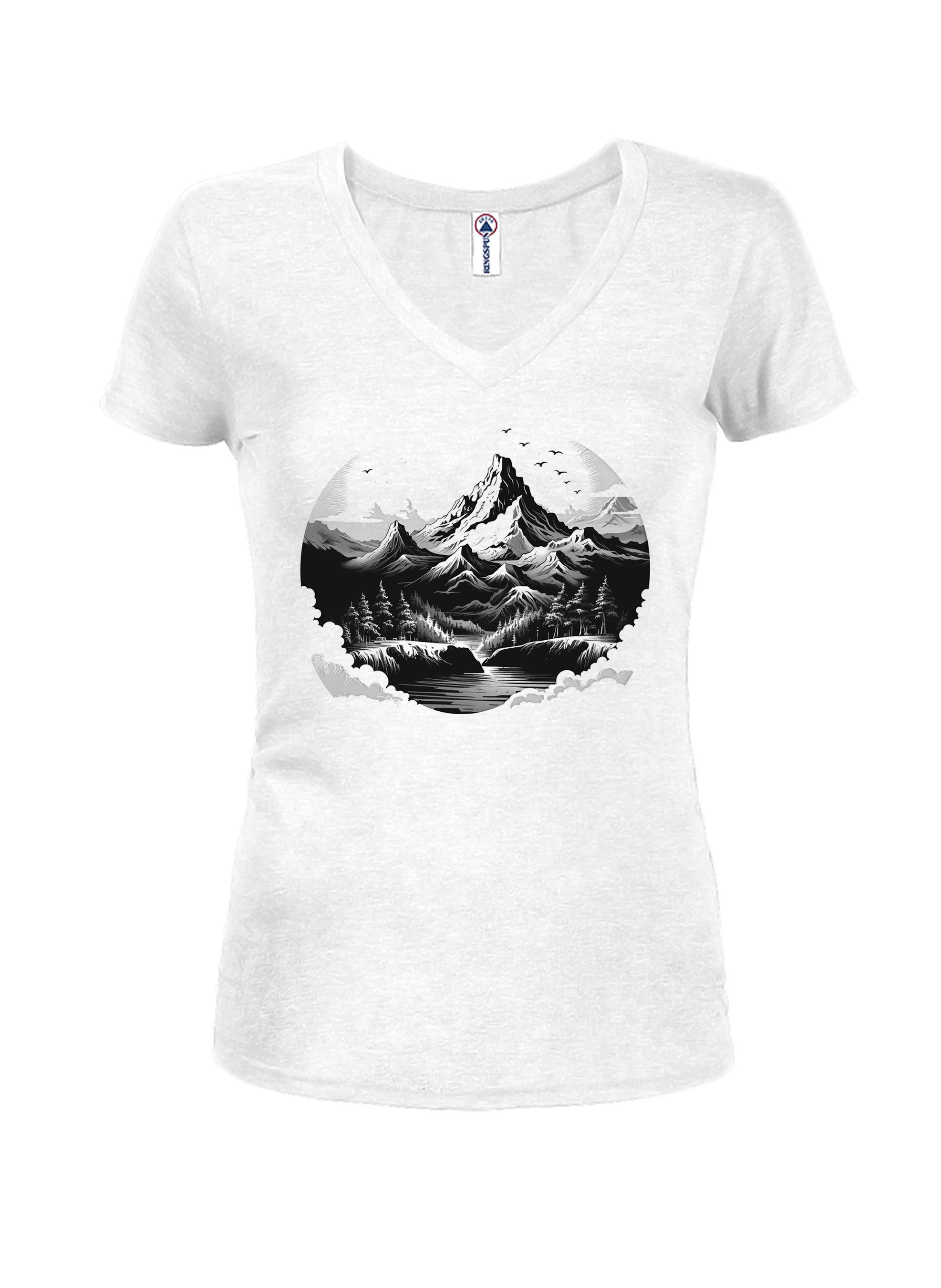 Mountain View Juniors V Neck T-Shirt