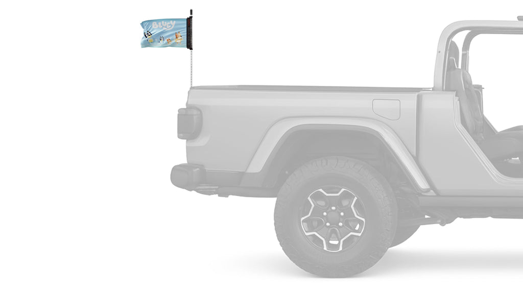 Bluey 12"x18" Forever Wave Flag