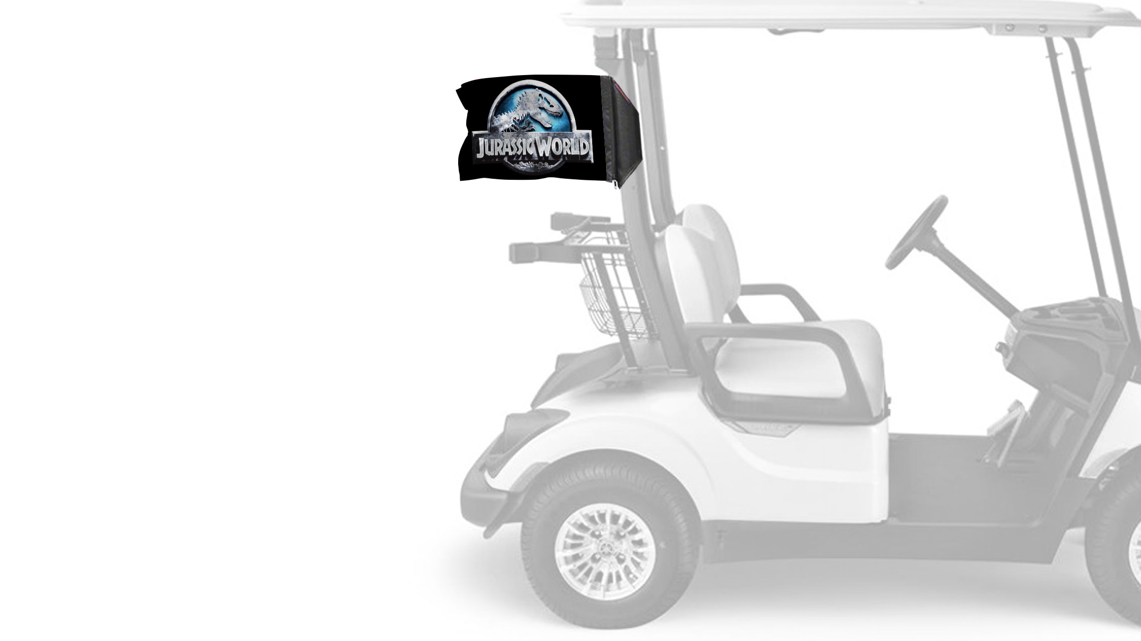 Jurassic World 12"x18" Forever Wave Flag
