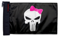 Punisher Pink Ribbon 12"x18" Forever Wave Flag for Jeep Wrangler TJ 1996-2006