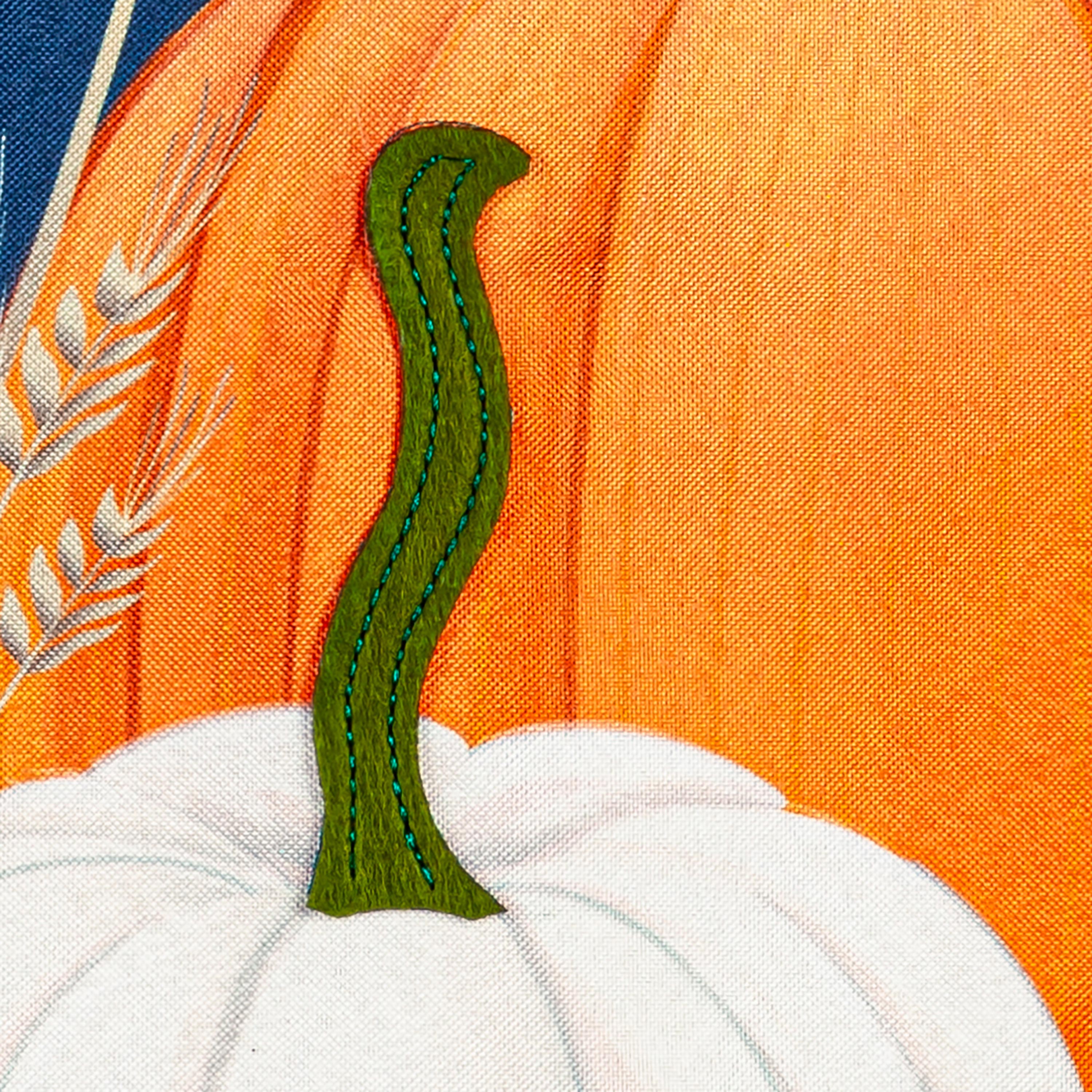 Mums and Pumpkin 2 Sided Garden Flag