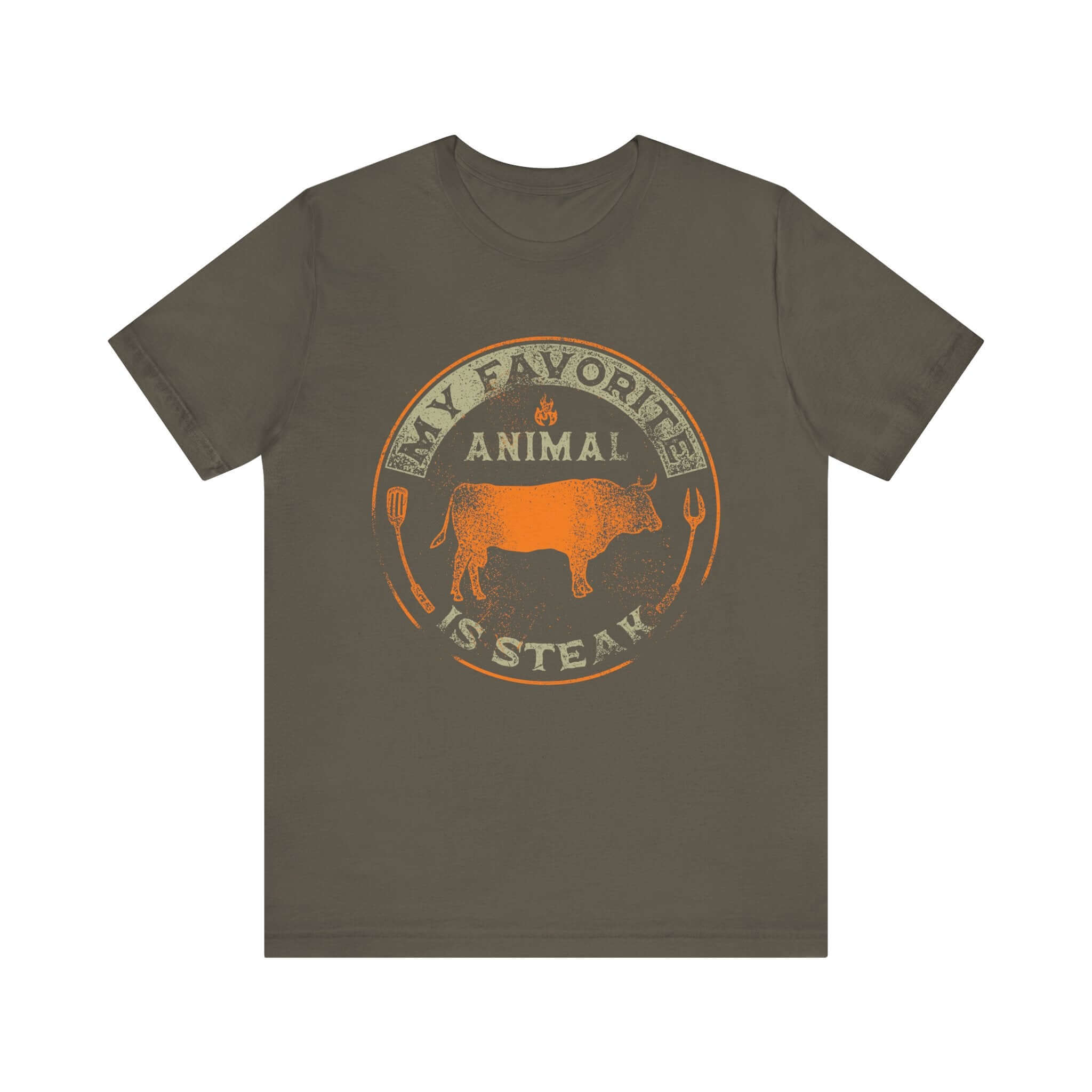 My Favorite Animal is Steak BBQ T-Shirt
