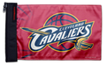 Cleveland Cavaliers 11"x17" Forever Wave Flag for Jeep Wrangler TJ 1996-2006