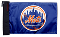 New York Mets 11"x17" Forever Wave Flag for Jeep Wrangler LJ 2003-2006