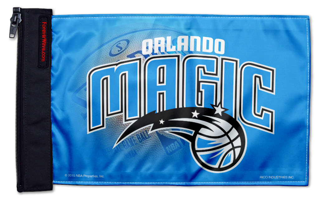 Orlando Magic 11"x17" Forever Wave Flag for Jeep Wrangler YJ 1986-1995