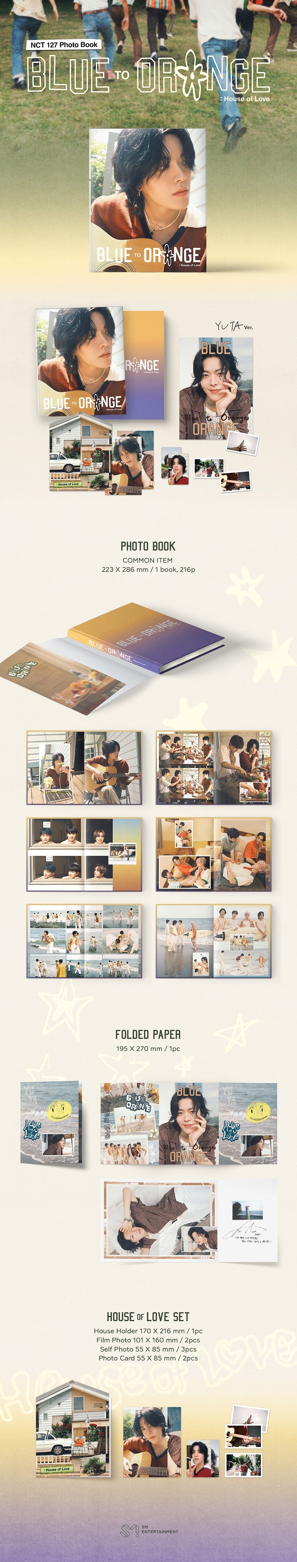 NCT127 - Blue To Orange House Of Love Photobook