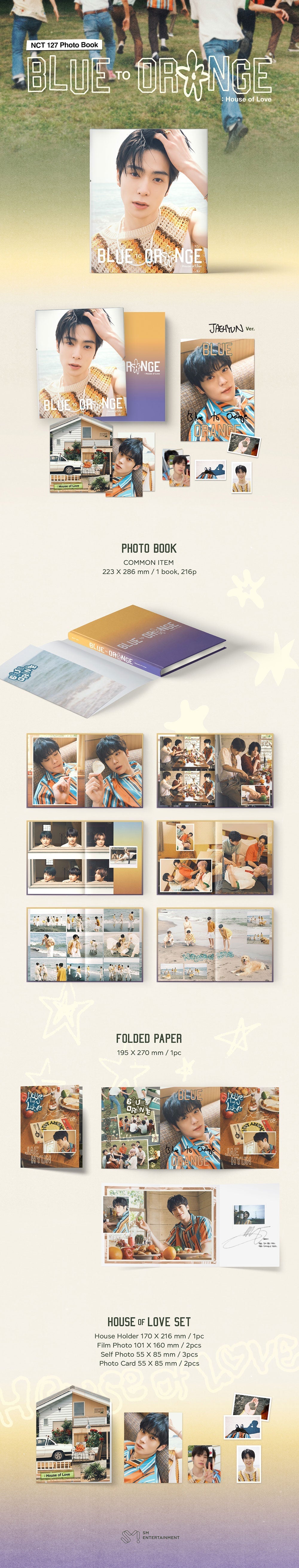 NCT127 - Blue To Orange House Of Love Photobook