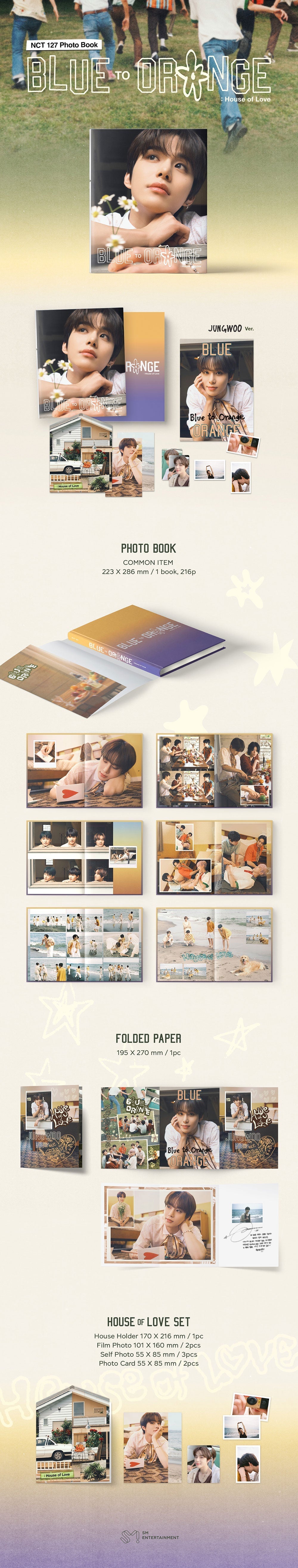 NCT127 - Blue To Orange House Of Love Photobook