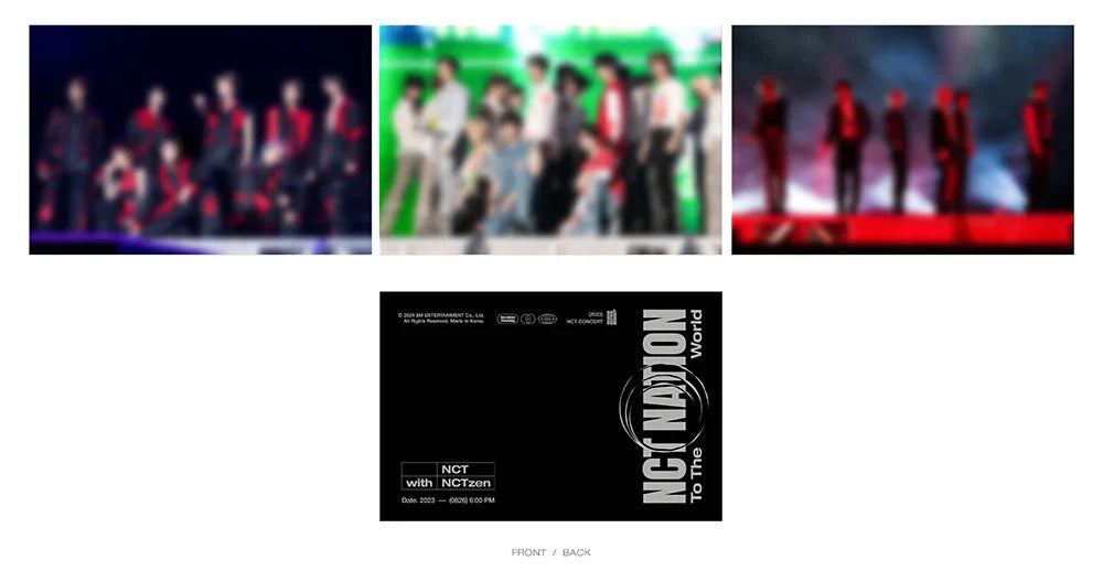 NCT - NCT Nation: To The World In Incheon 2023 NCT Concert Smtown Code