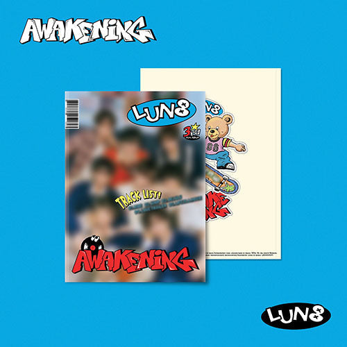 Lun8 3rd Mini Album - Awakening Photobook (Nerd Ver)