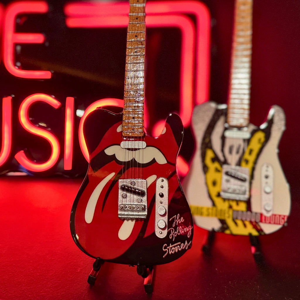 The Rolling Stones "Voodoo Lounge" Miniature Guitar