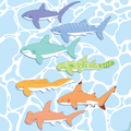 Shark Acrylic Charms