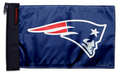 New England Patriots 11"x17" Forever Wave Flag for Jeep Wrangler JLU 4-Door 2018-Present