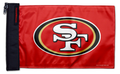 San Francisco 49ers 11"x17" Forever Wave Flag for Jeep Wrangler LJ 2003-2006
