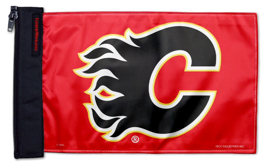 Calgary Flames 11"x17" Forever Wave Flag