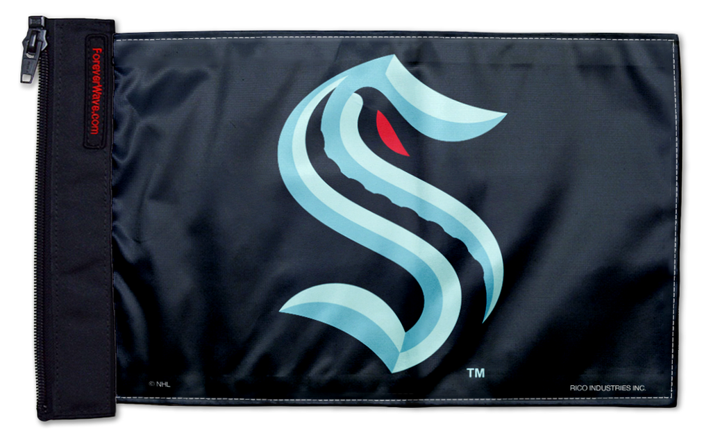 Seattle Kraken 11"x17" Forever Wave Flag