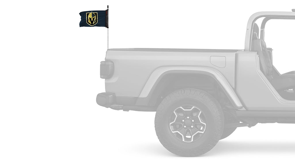 Las Vegas Knights 11"x17" Forever Wave Flag for Jeep Wrangler LJ 2003-2006