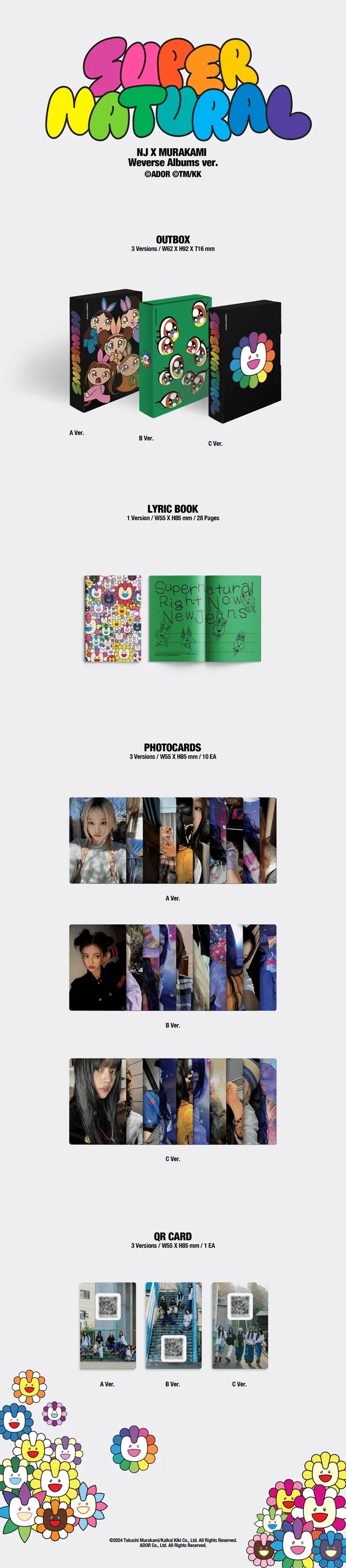 NewJeans - Supernatural Weverse Album (Random)
