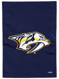 Nashville Predators Garden Flag 2 Sided Applique