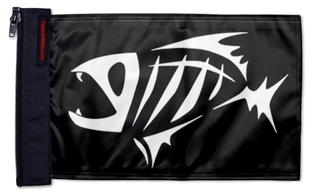 G Loomis 12"x18" Forever Wave Flag for Jeep Wrangler LJ 2003-2006