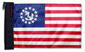 US Nautical Yacht Ensign 12"x18" Forever Wave Flag for Jeep Wrangler LJ 2003-2006