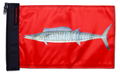 Wahoo 12"x18" Forever Wave Flag