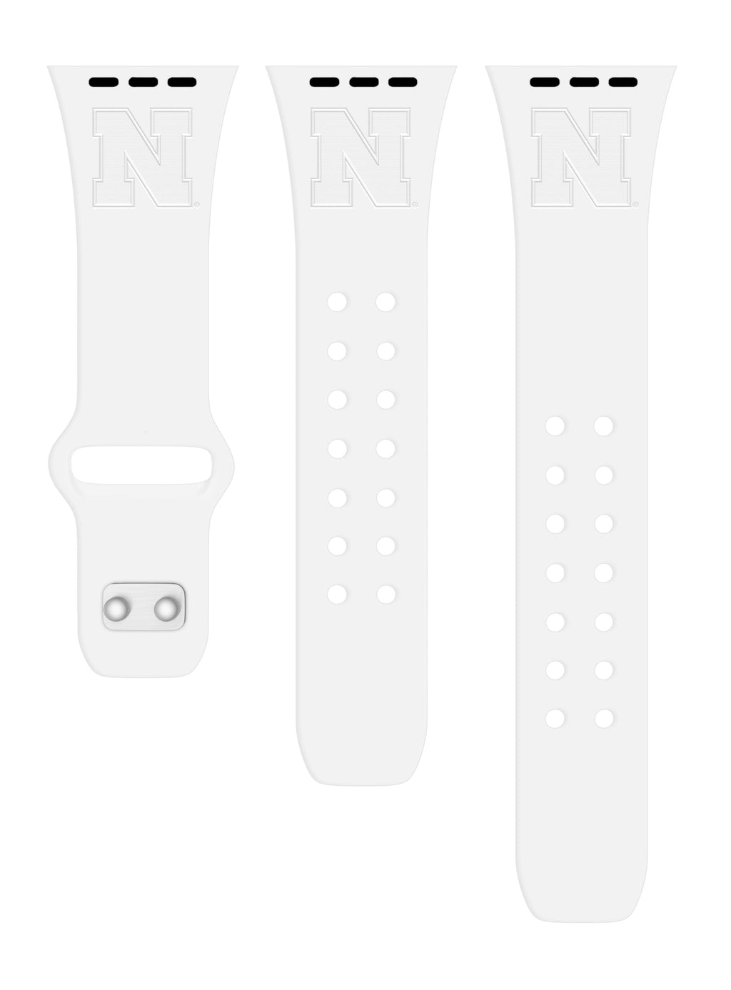 Nebraska Huskers Engraved Apple Watch Band