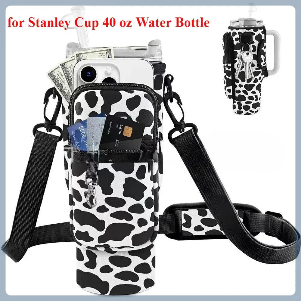 Neoprene Water Bottle Pouch Holder for Stanley 40oz.