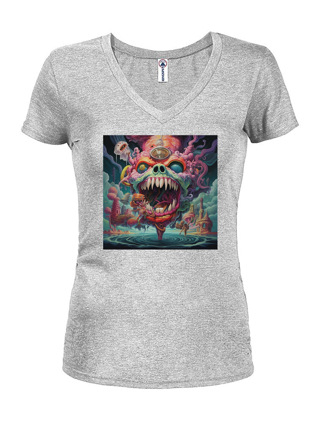 Nightmare Dragon Face T-Shirt