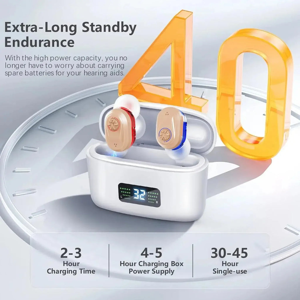Noise-cancelling Hearing enhancer for Seniors.