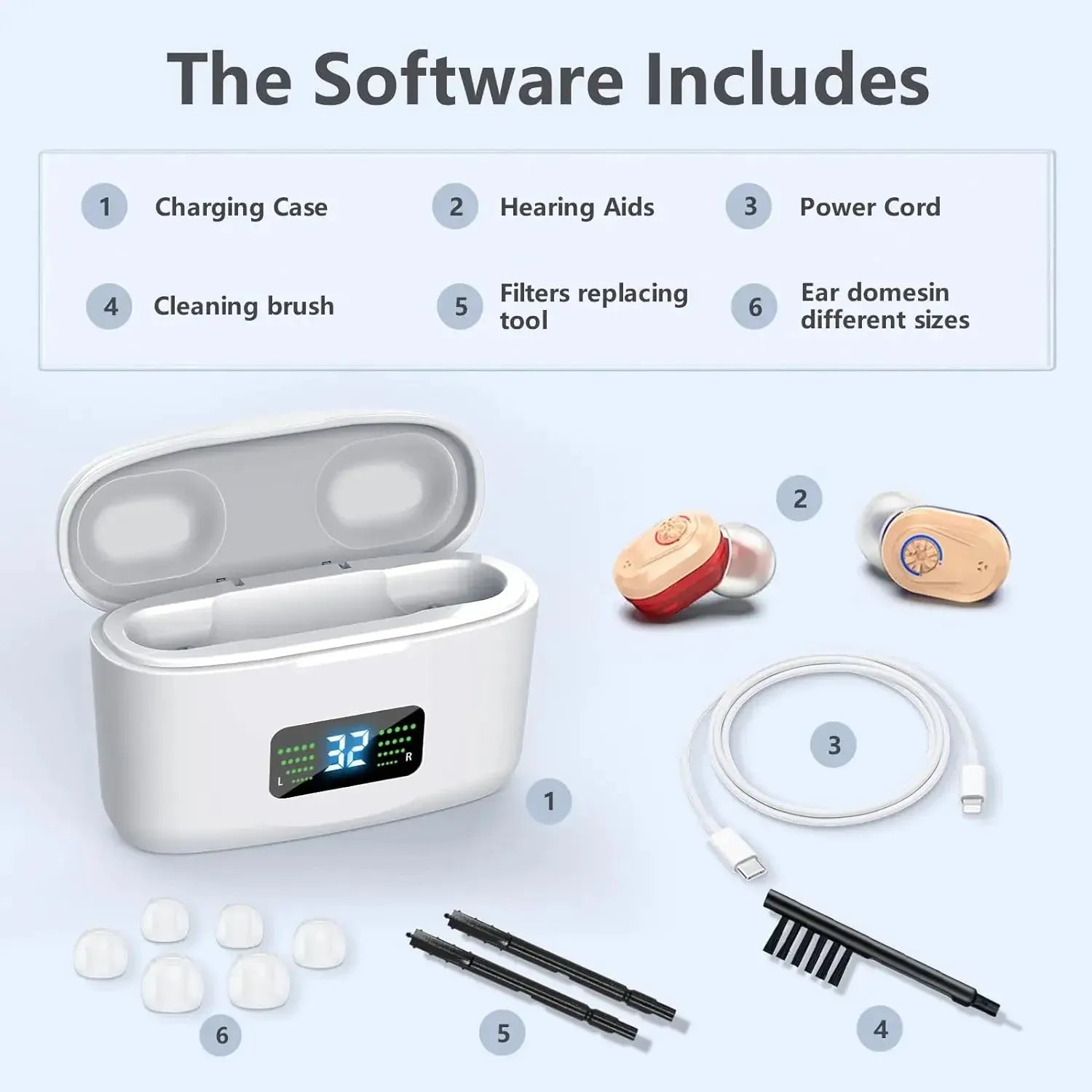 Noise-cancelling Hearing enhancer for Seniors.