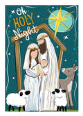 O Holy Night 2 Sided Garden Flag