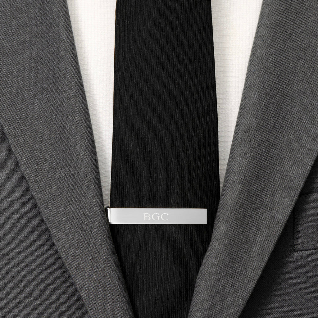 Wedding Party Engravable Tie Bar