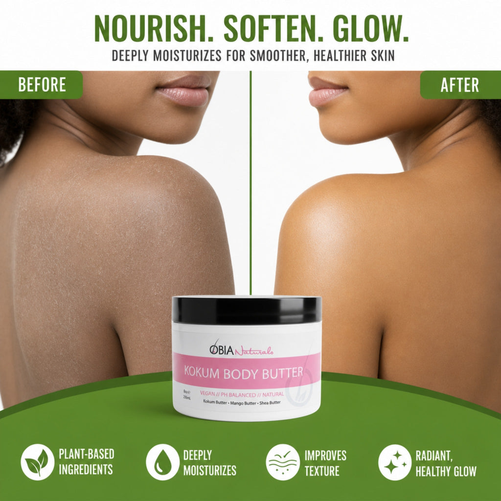 Kokum Body Butter — Whipped Body Butter for Women, Dry Skin