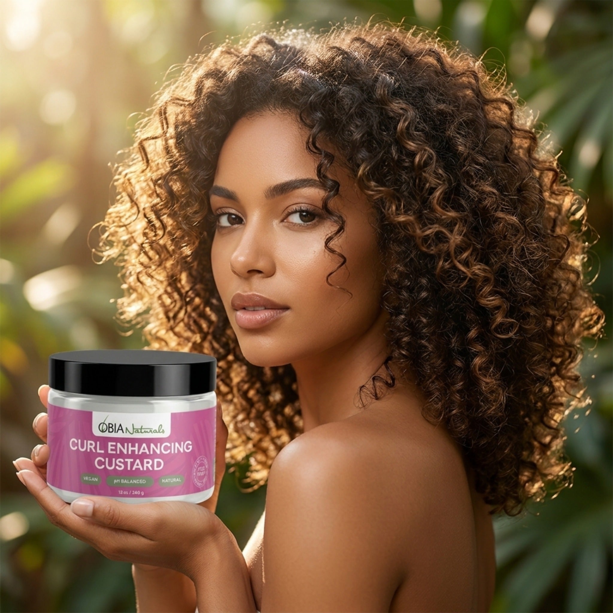 Curl Enhancing Custard — Curl Defining Gel for Curly Hair
