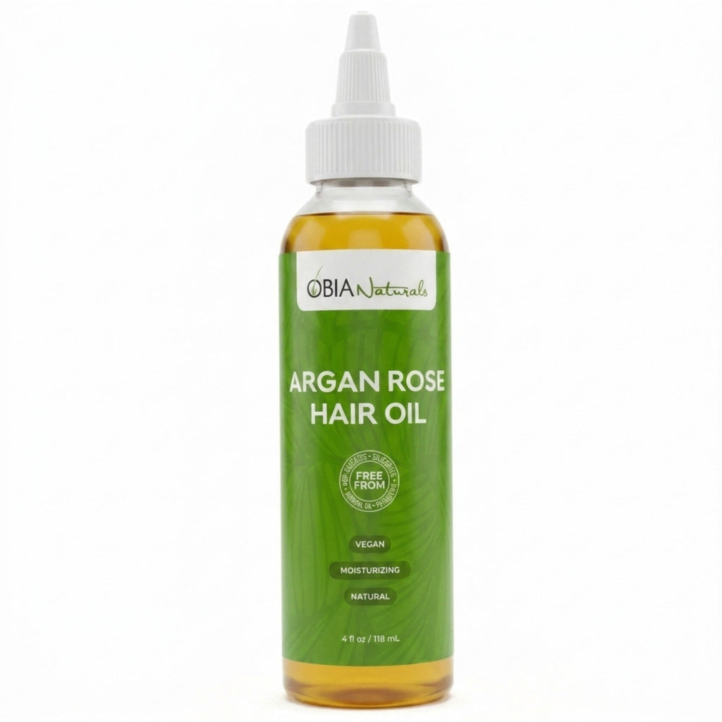 Argan Rose Hair Oil — Argan Hair Oil for Dry, Curly Hair