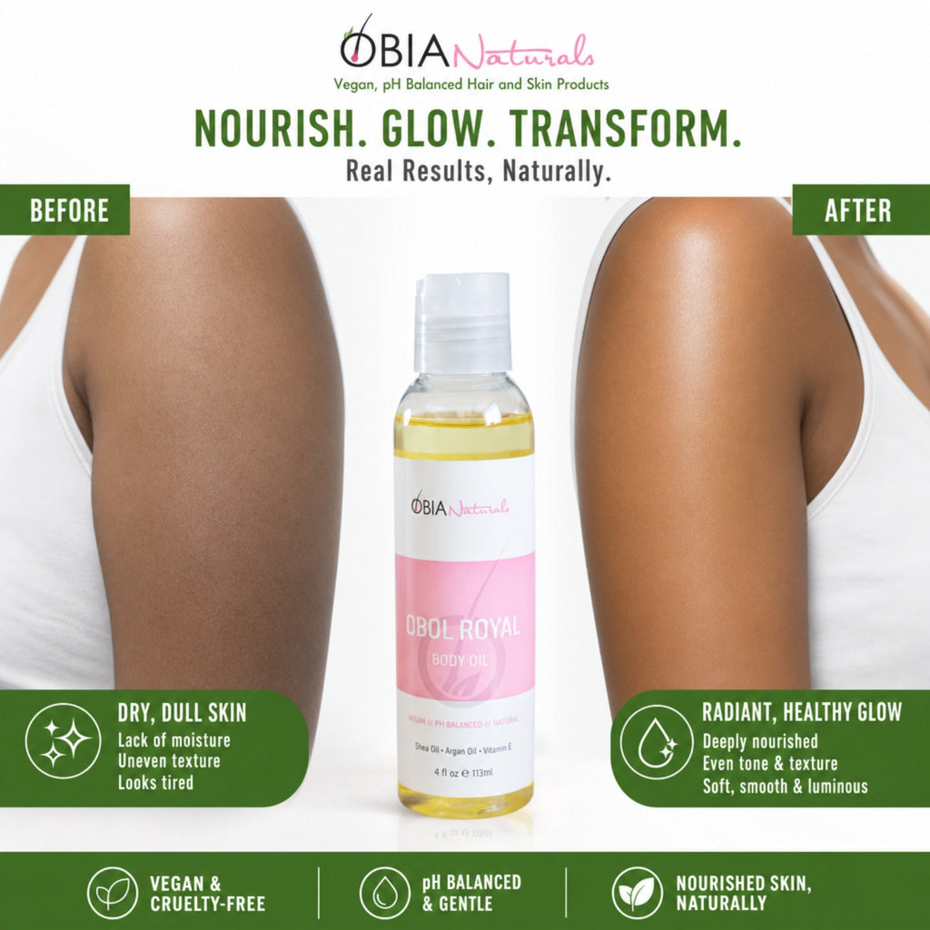 OBOL Royal Body Oil — Argan Body Oil for Women, After Shower